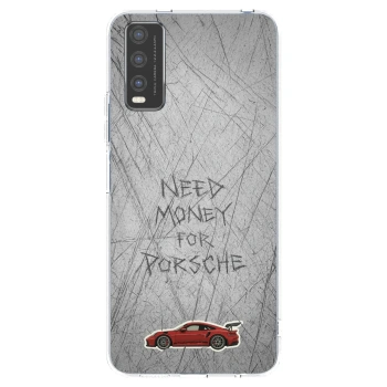 Picasee Vivo Y20s Hülle - Transparentes Silikon - Garage Scratch