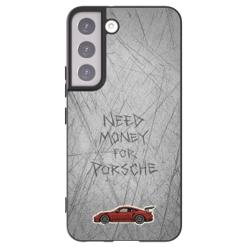 Picasee Samsung Galaxy S22 5G Hülle - Schwarzes Silikon - Garage Scratch