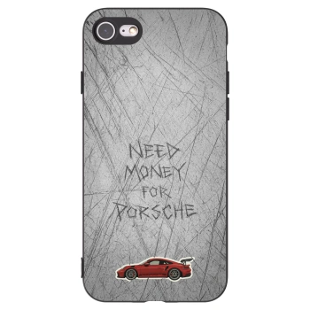 Picasee Apple iPhone SE 2022 Hülle - Schwarzes Silikon - Garage Scratch