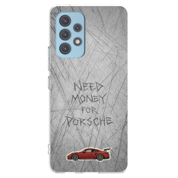 Picasee Samsung Galaxy A53 5G A536 Hülle - Transparentes Silikon - Garage Scratch