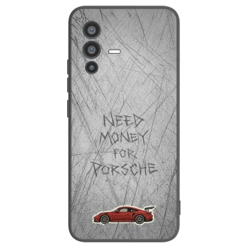 Picasee Vivo V23 5G Hülle - Schwarzes Silikon - Garage Scratch