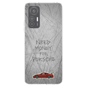 Picasee Xiaomi 12 Lite Hülle - Transparentes Silikon - Garage Scratch