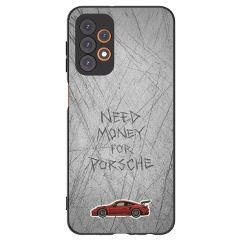 Picasee Samsung Galaxy A23 A235F 4G Hülle - Schwarzes Silikon - Garage Scratch