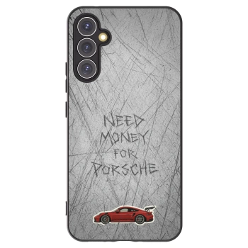 Picasee Samsung Galaxy A34 5G A346B Hülle - Schwarzes Silikon - Garage Scratch