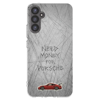 Picasee Samsung Galaxy A34 5G A346B Hülle - Transparentes Silikon - Garage Scratch