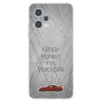 Picasee Xiaomi Redmi Note 12 5G Hülle - Transparentes Silikon - Garage Scratch