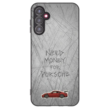 Picasee Samsung Galaxy A14 4G A145R Hülle - Schwarzes Silikon - Garage Scratch