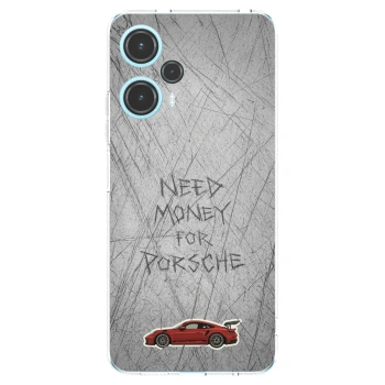 Picasee Xiaomi Poco F5 Hülle - Transparentes Silikon - Garage Scratch