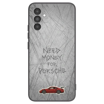 Picasee Samsung Galaxy A04s A047F Hülle - Schwarzes Silikon - Garage Scratch