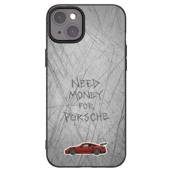 Picasee Apple iPhone 15 Plus Hülle - Schwarzes Silikon - Garage Scratch