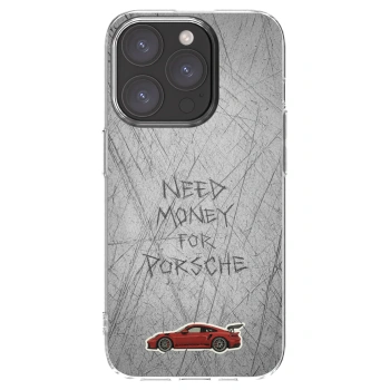 Picasee Apple iPhone 15 Pro Hülle - Transparentes Silikon - Garage Scratch