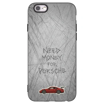 Picasee Apple iPhone 6/6S Hülle - Schwarzes Silikon - Garage Scratch