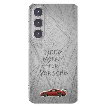 Picasee Samsung Galaxy S24 S921B 5G Hülle - Transparentes Silikon - Garage Scratch