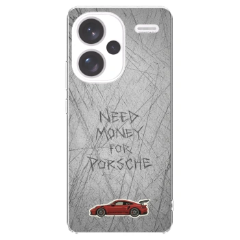 Picasee Xiaomi Redmi Note 13 Pro+ 5G Hülle - Transparentes Silikon - Garage Scratch