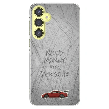 Picasee Samsung Galaxy A35 5G A356B Hülle - Transparentes Silikon - Garage Scratch