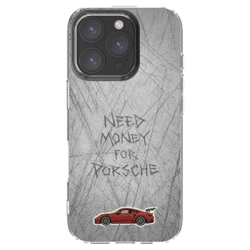 Picasee Apple iPhone 16 Pro Hülle - Transparentes Silikon - Garage Scratch