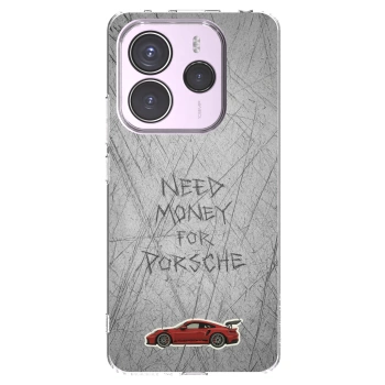 Picasee Xiaomi Redmi Note 14 5G Hülle - Transparentes Silikon - Garage Scratch