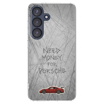 Picasee Samsung Galaxy S25 5G Hülle - Transparentes Silikon - Garage Scratch