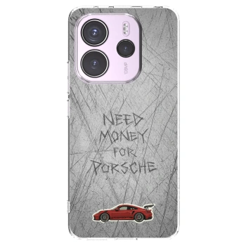 Picasee Xiaomi Redmi Note 14 4G Hülle - Transparentes Silikon - Garage Scratch