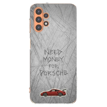 Picasee Samsung Galaxy A13 5G Hülle - Transparentes Silikon - Garage Scratch