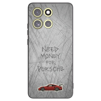 Picasee Motorola Moto G86 5G Hülle - Schwarzes Silikon - Garage Scratch