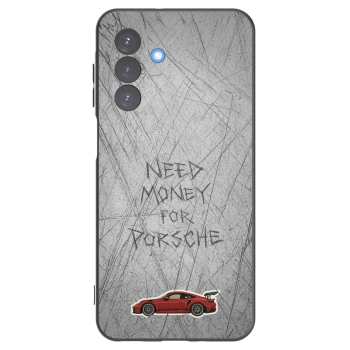 Picasee Samsung Galaxy A17 5G Hülle - Schwarzes Silikon - Garage Scratch