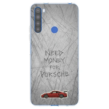 Picasee Xiaomi Redmi Note 8T Hülle - Transparentes Silikon - Garage Scratch