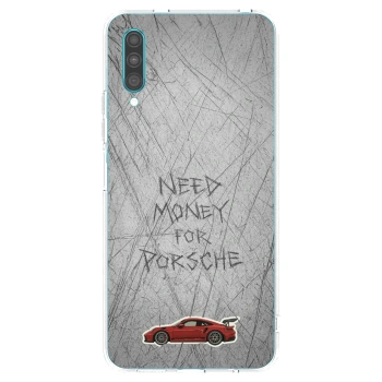Picasee Samsung Galaxy A30s A307F Hülle - Transparentes Silikon - Garage Scratch