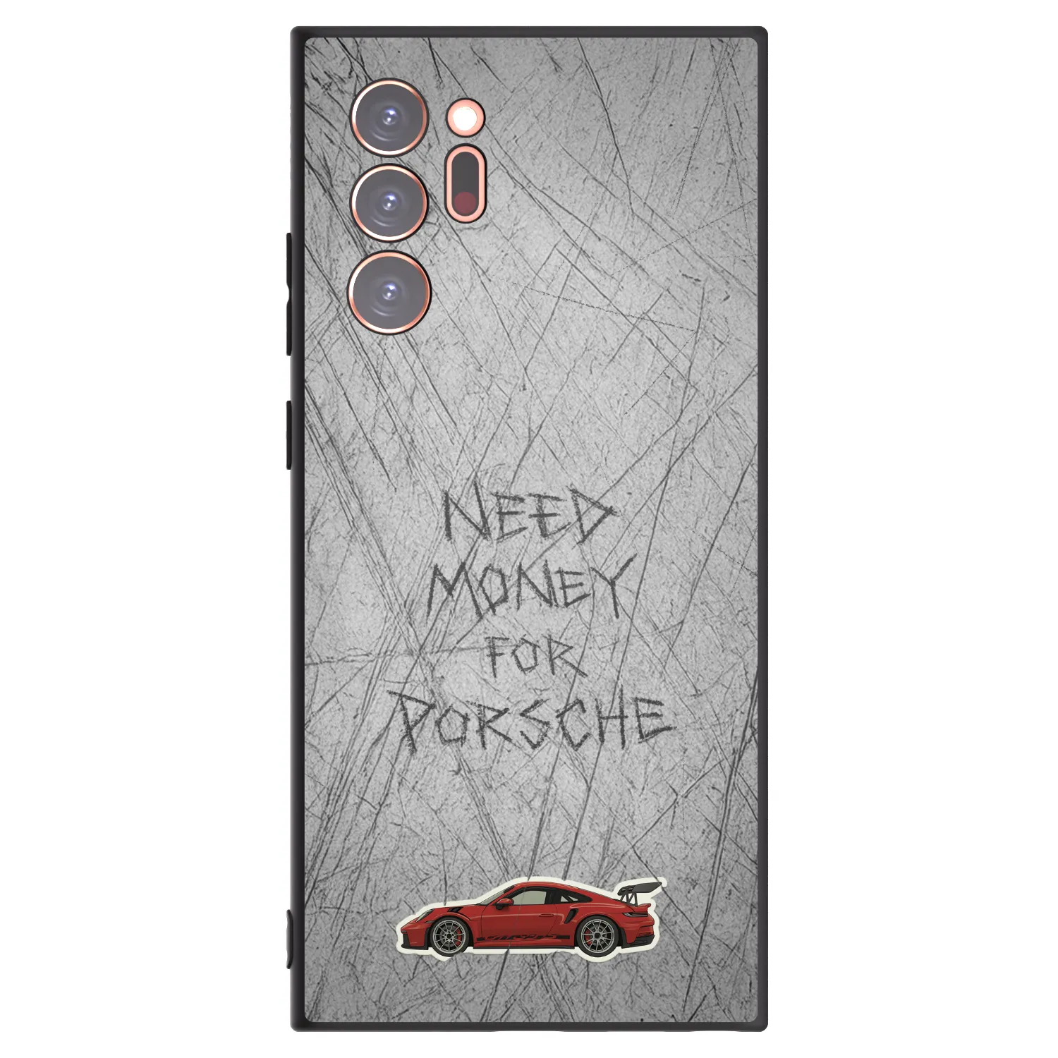 Picasee Samsung Galaxy Note 20 Ultra Hülle - Schwarzes Silikon - Garage Scratch