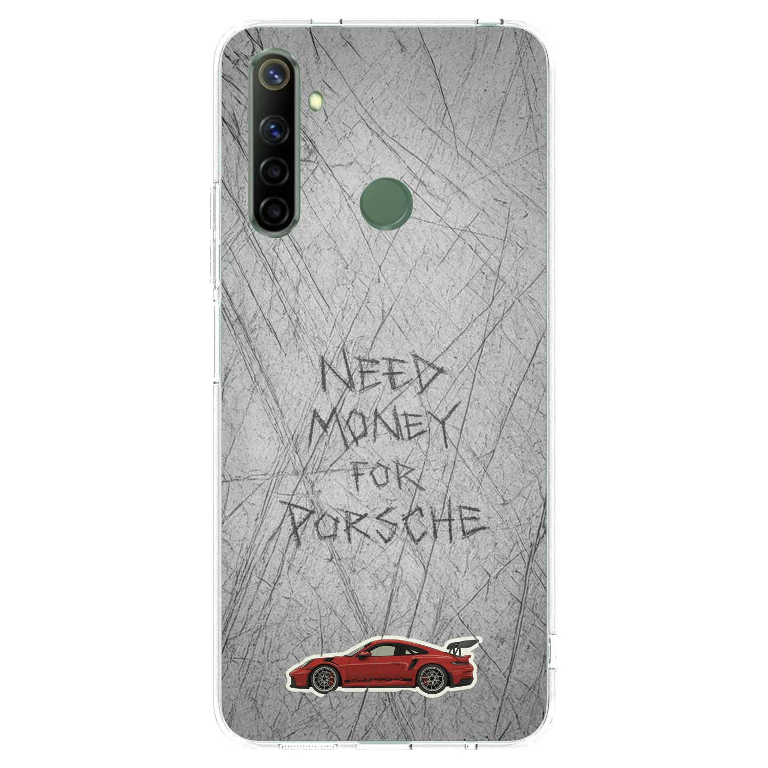 Picasee Realme 6i Hülle - Transparentes Silikon - Garage Scratch