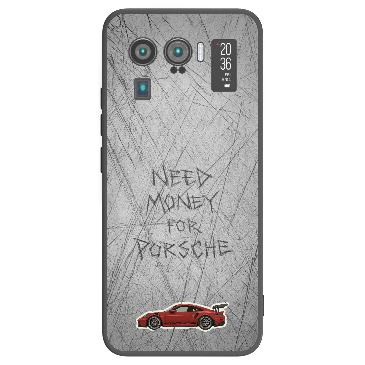 Picasee Xiaomi Mi 11 Ultra Hülle - Schwarzes Silikon - Garage Scratch