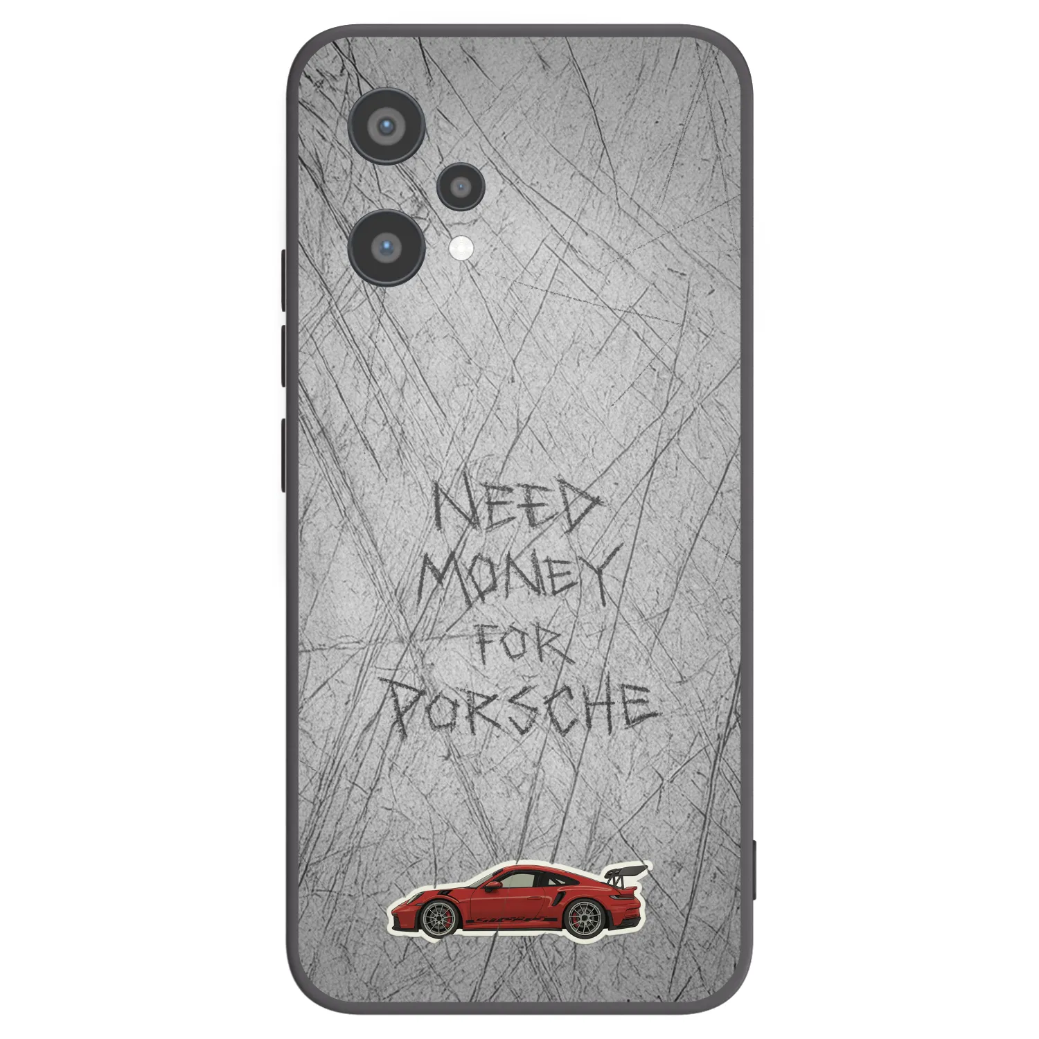 Picasee Realme 9 Pro 5G Hülle - Schwarzes Silikon - Garage Scratch