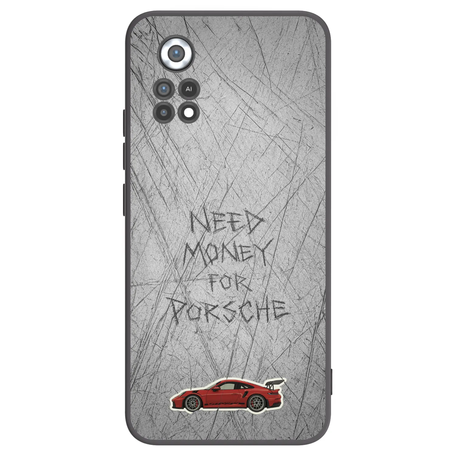 Picasee Xiaomi Poco X4 Pro 5G Hülle - Schwarzes Silikon - Garage Scratch
