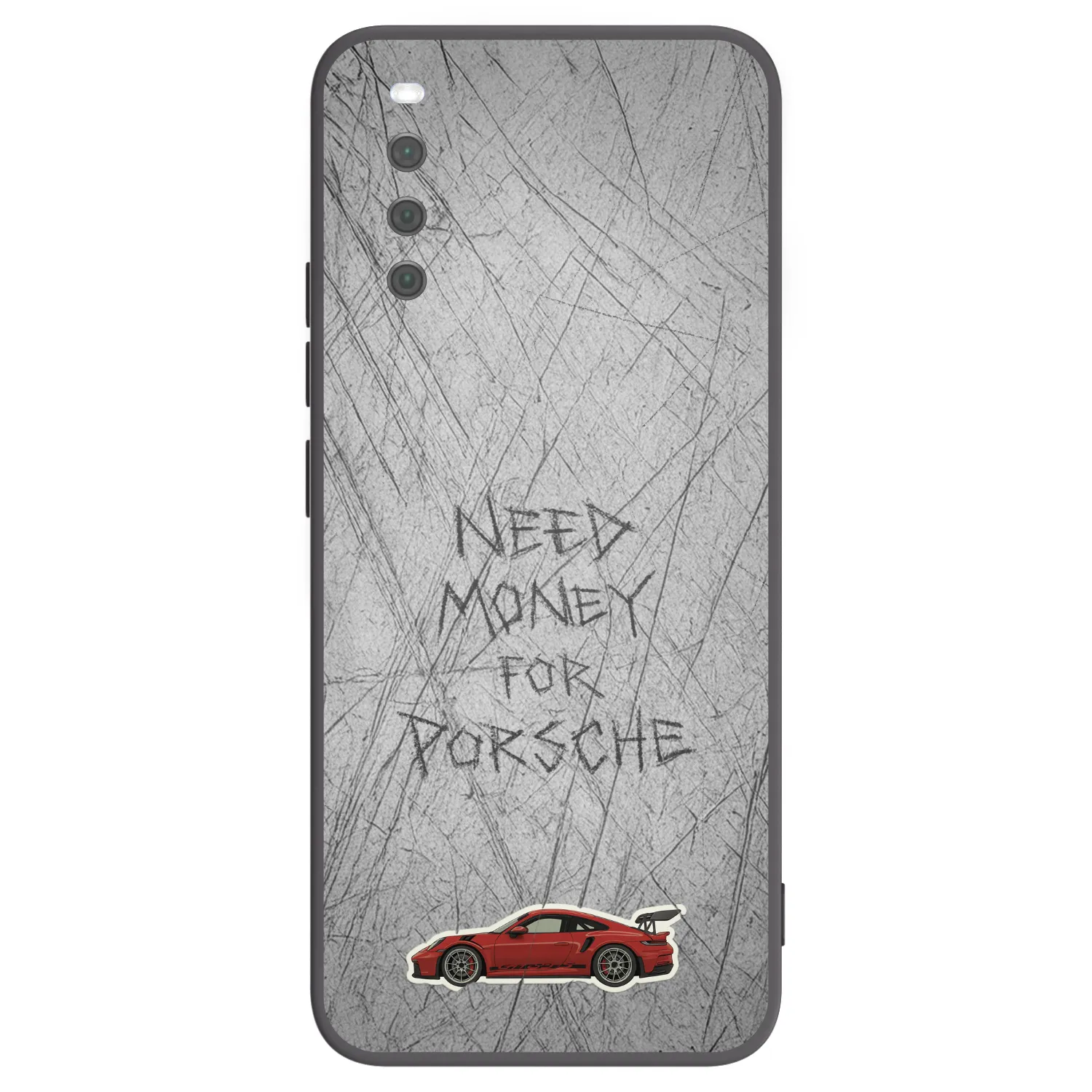 Picasee Sony Xperia 10 III Hülle - Schwarzes Silikon - Garage Scratch