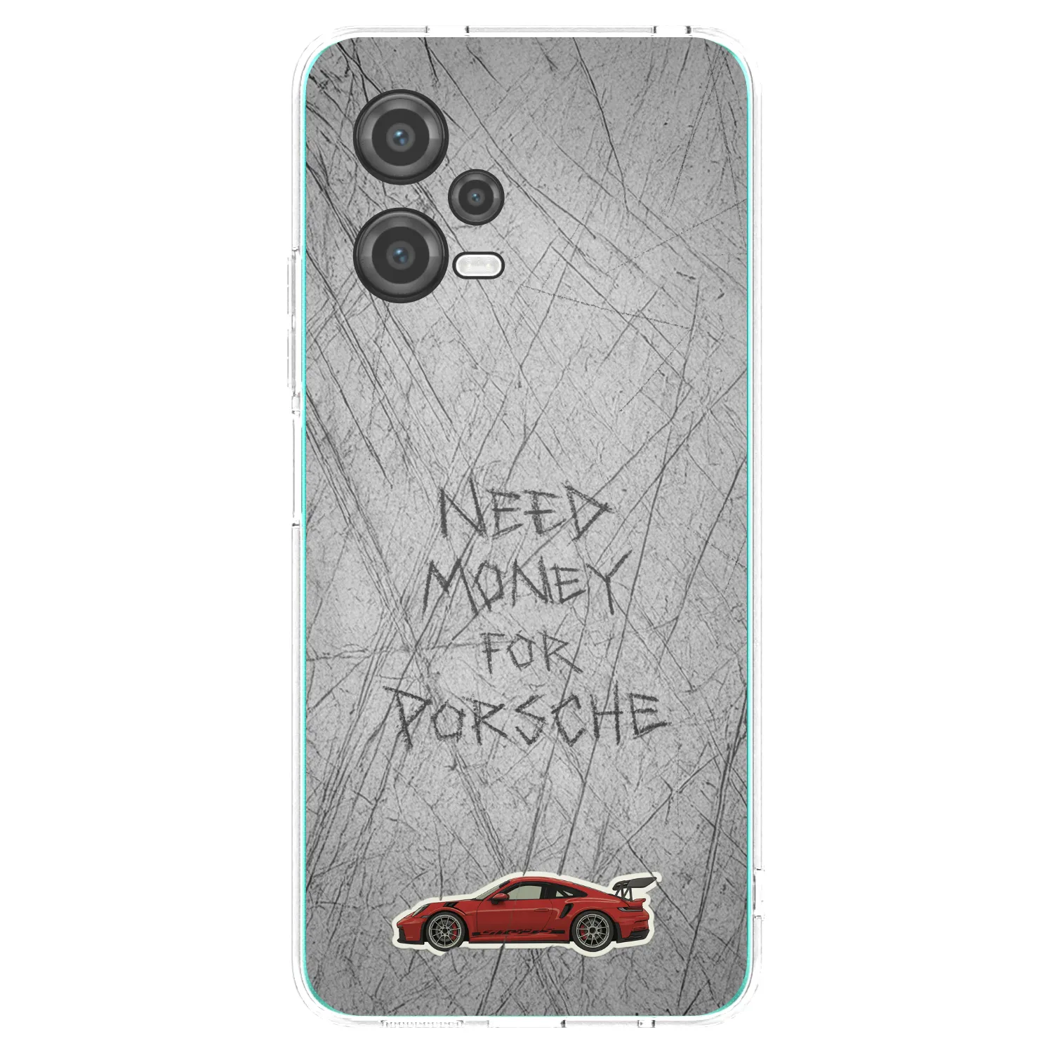 Picasee Xiaomi Poco X5 Hülle - Transparentes Silikon - Garage Scratch