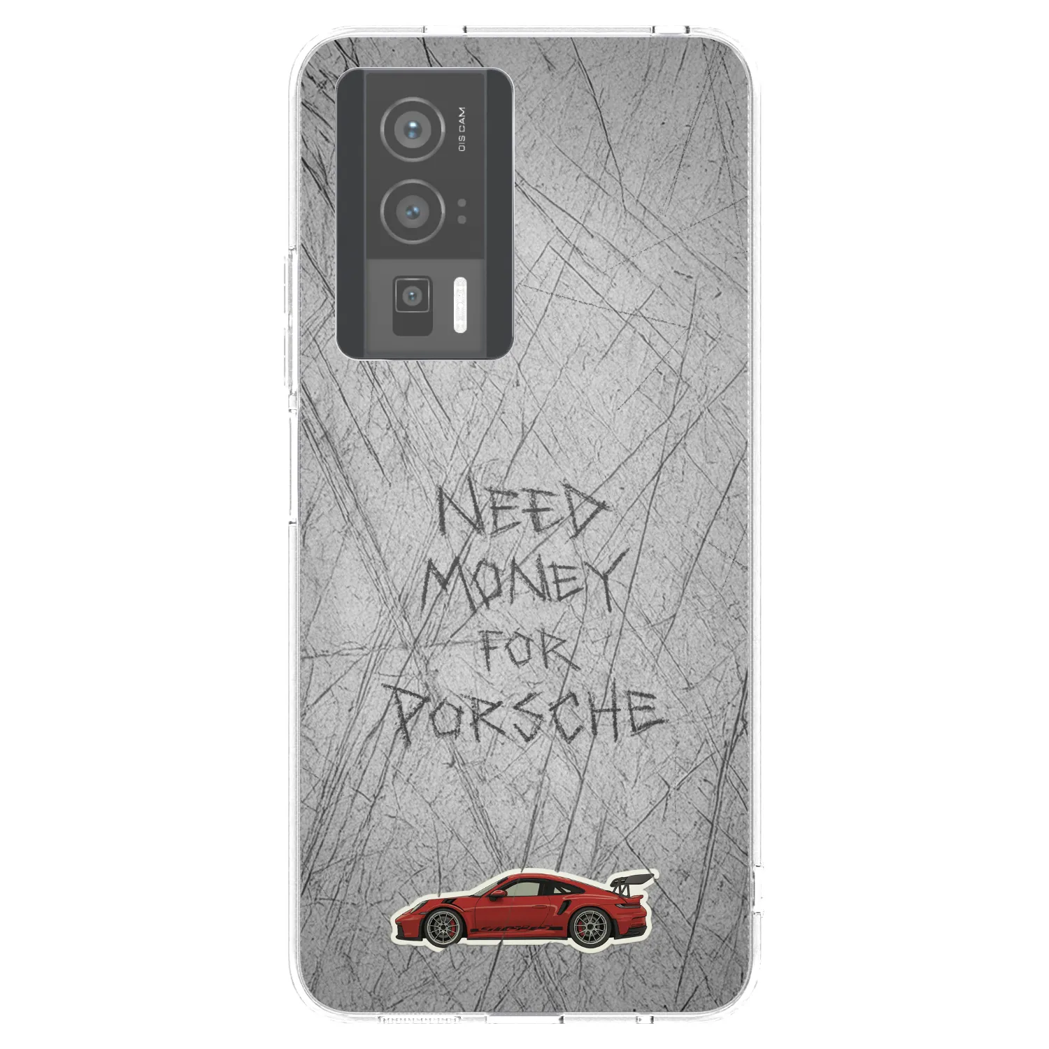 Picasee Xiaomi Poco F5 Pro 5G Hülle - Transparentes Silikon - Garage Scratch