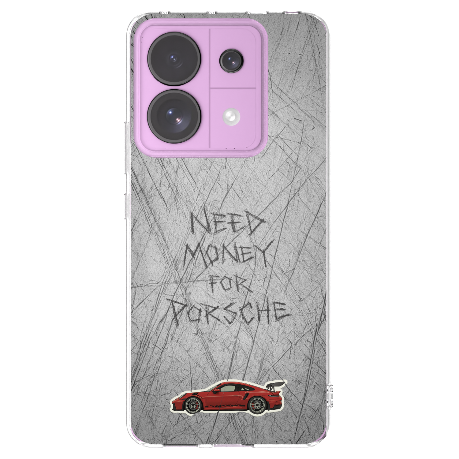 Picasee Xiaomi Redmi Note 13 Pro 5G Hülle - Transparentes Silikon - Garage Scratch