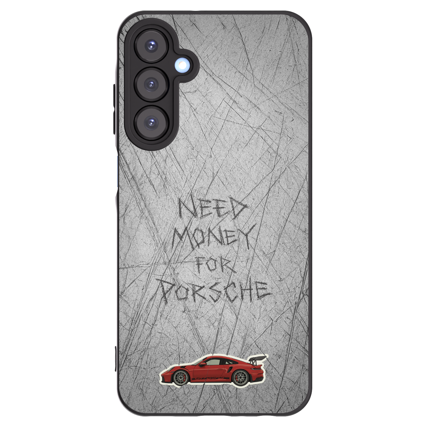 Picasee Samsung Galaxy A25 A256B 5G Hülle - Schwarzes Silikon - Garage Scratch