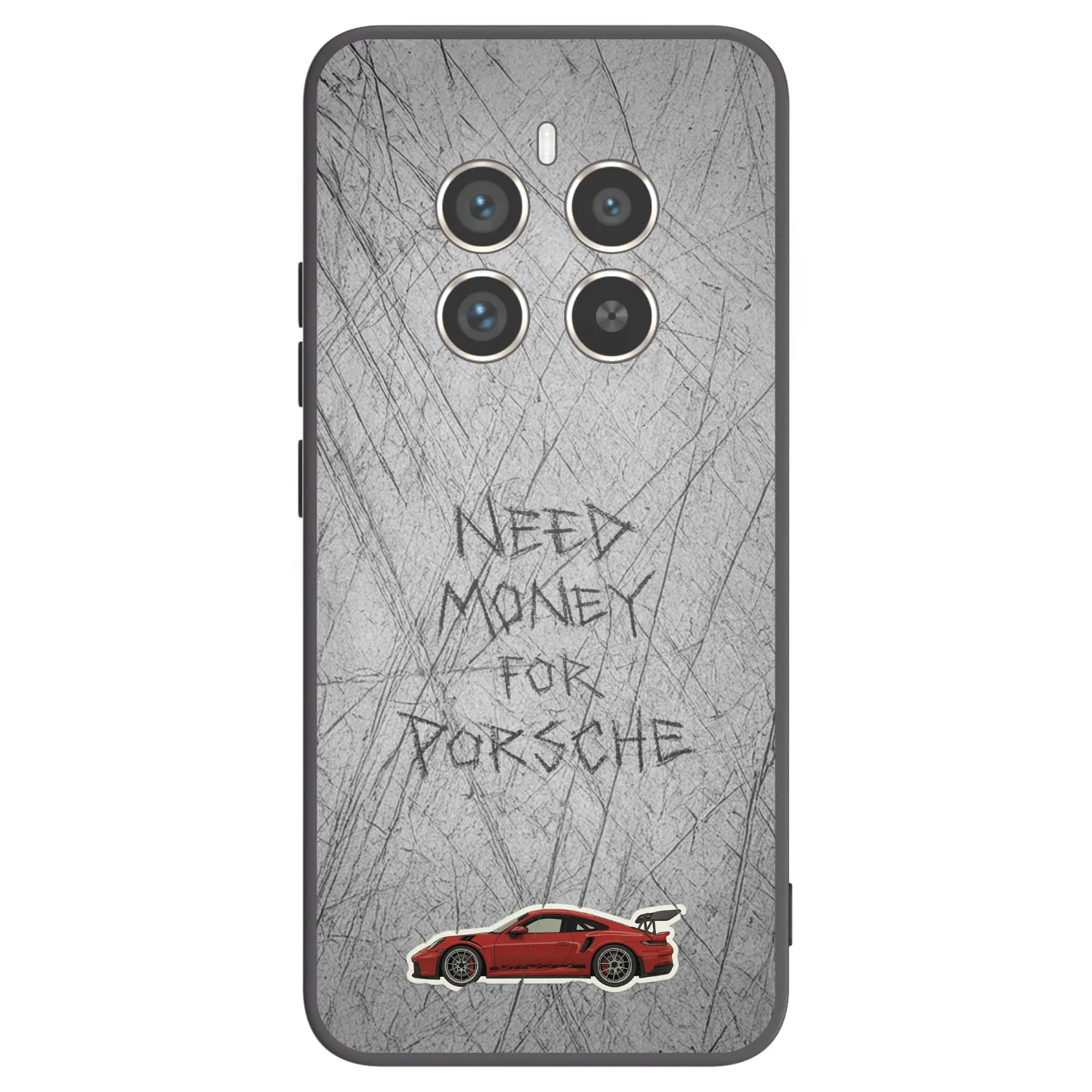 Picasee Realme 12 Pro 5G Hülle - Schwarzes Silikon - Garage Scratch