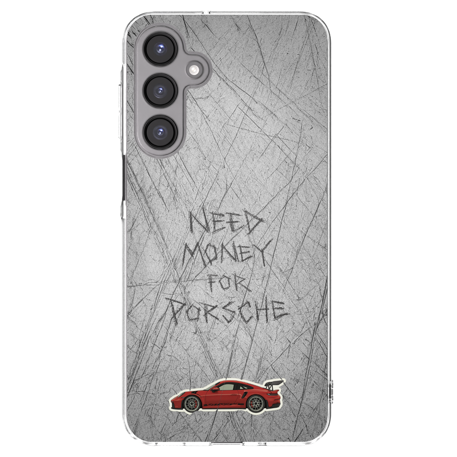 Picasee Samsung Galaxy A16 5G Hülle - Transparentes Silikon - Garage Scratch