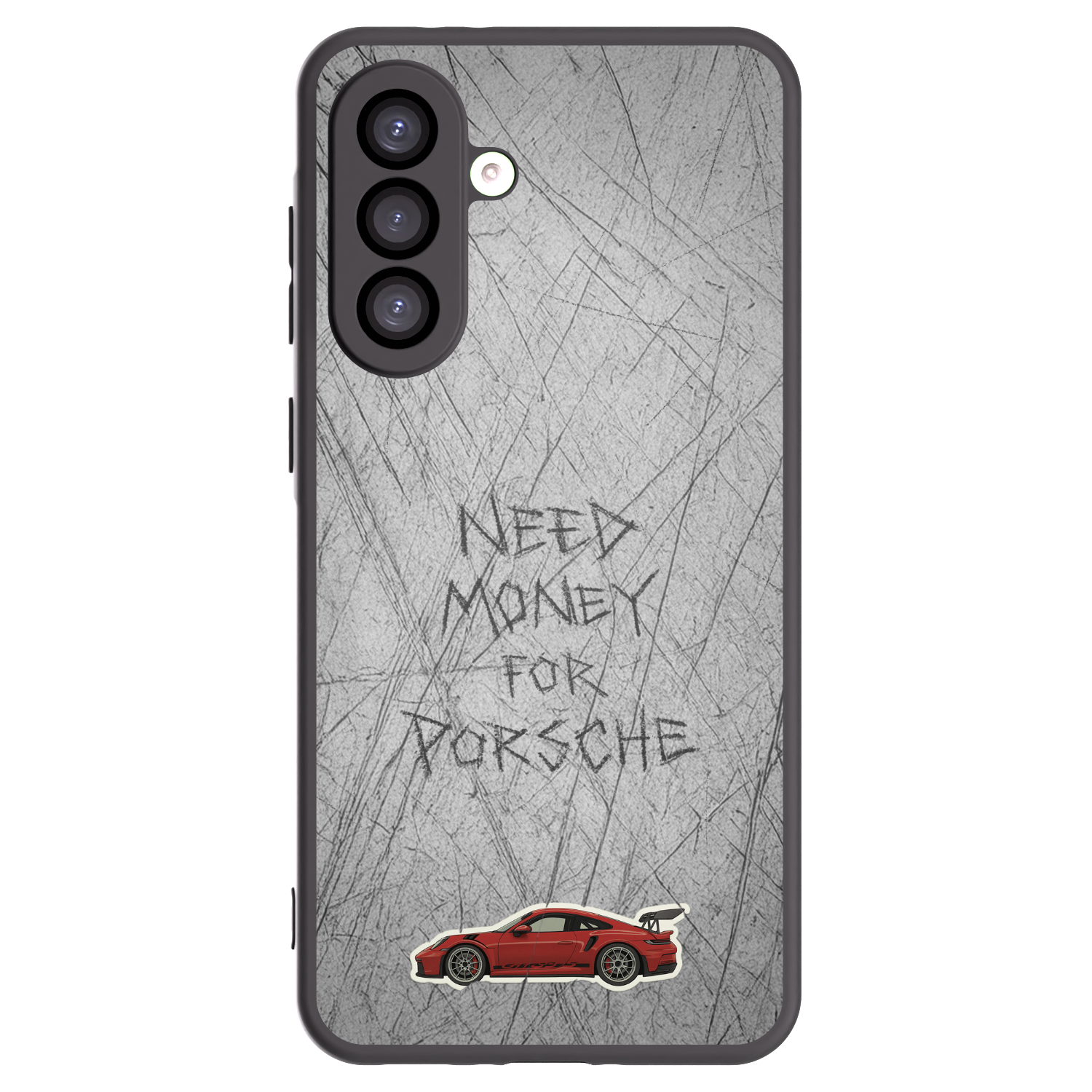 Picasee Samsung Galaxy A26 5G A266B Hülle - Schwarzes Silikon - Garage Scratch