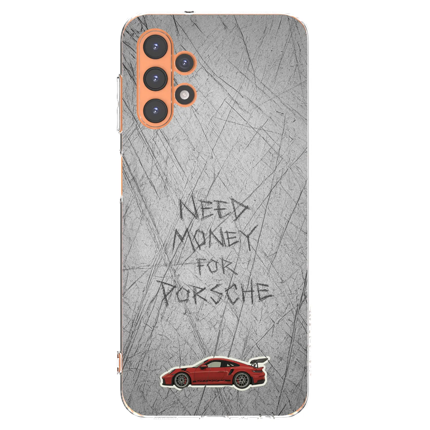 Picasee Samsung Galaxy A13 5G Hülle - Transparentes Silikon - Garage Scratch