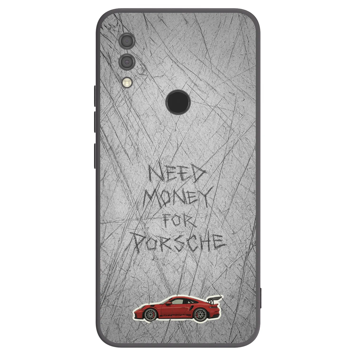 Picasee Xiaomi Redmi 7 Hülle - Schwarzes Silikon - Garage Scratch