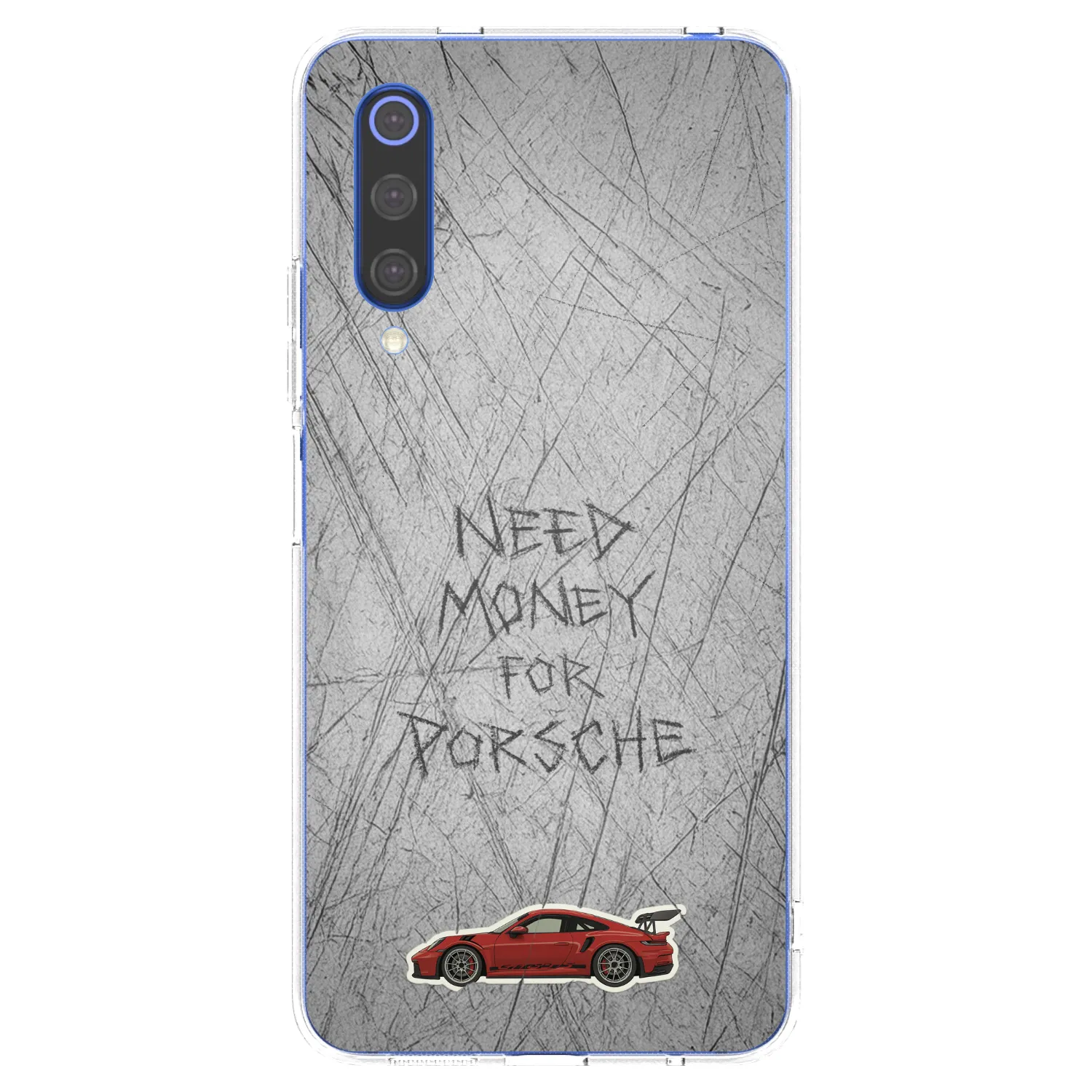 Picasee Xiaomi Mi 9 SE Hülle - Transparentes Silikon - Garage Scratch