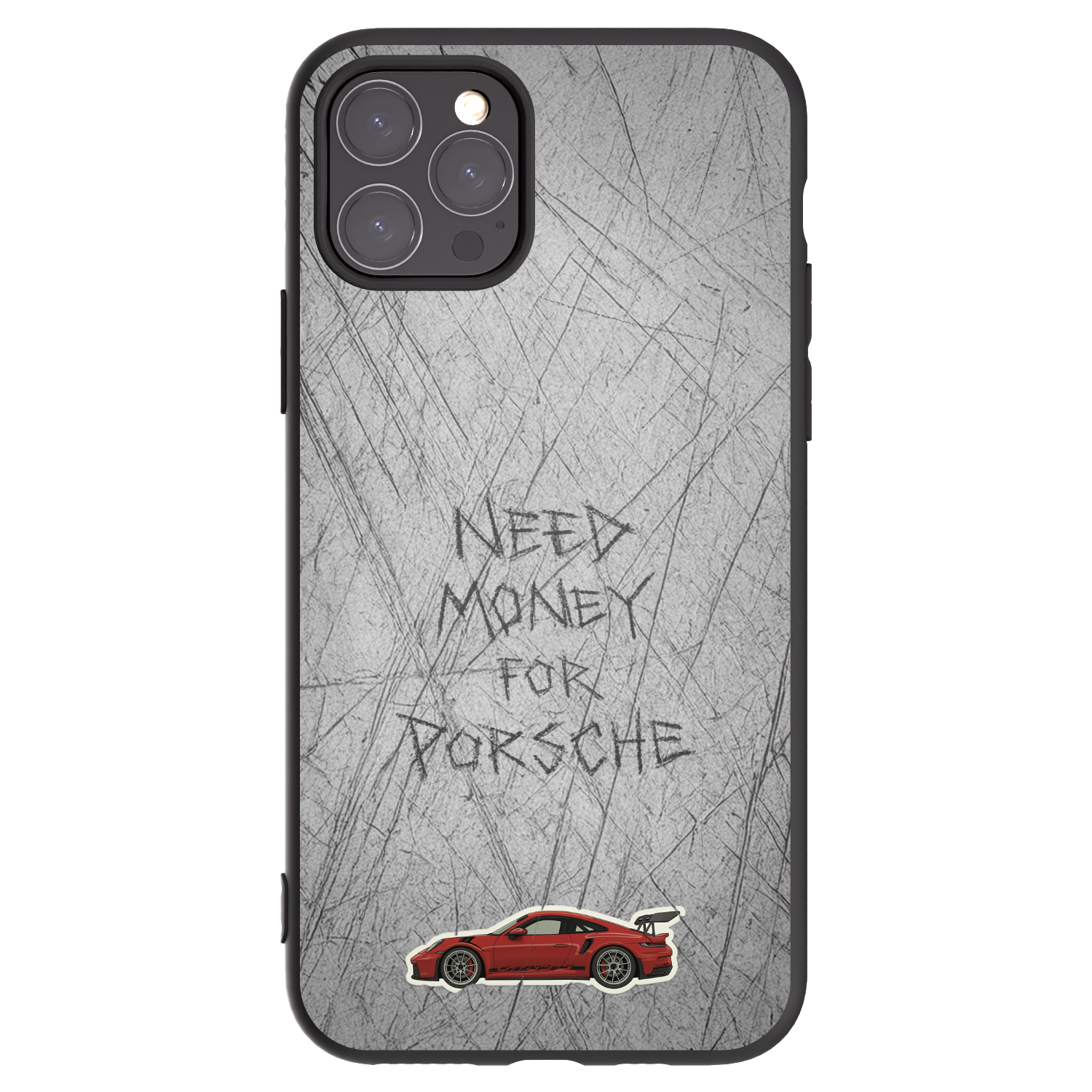 Picasee Apple iPhone 11 Pro Hülle - Schwarzes Silikon - Garage Scratch