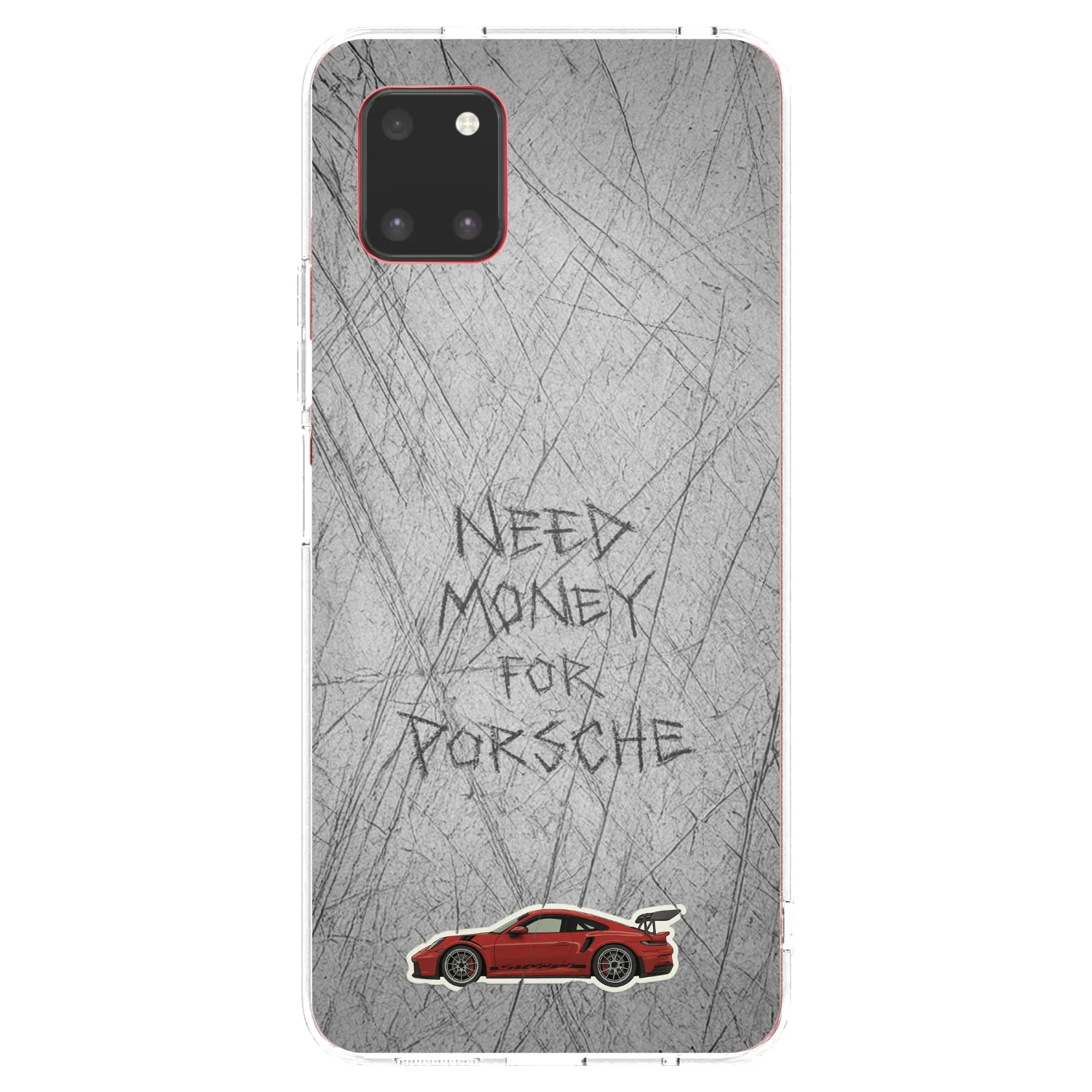 Picasee Samsung Galaxy Note 10 Lite N770F Hülle - Transparentes Silikon - Garage Scratch