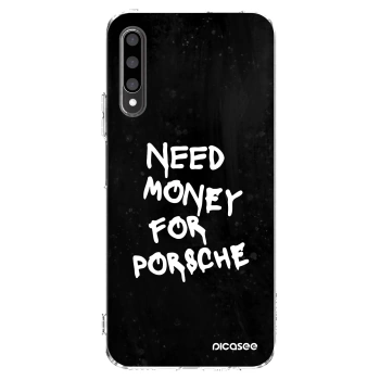 Picasee Honor 9X Pro Hülle - Transparentes Silikon - Black Dollar
