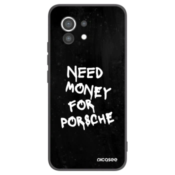 Picasee Xiaomi Mi 11 Hülle - Schwarzes Silikon - Black Dollar