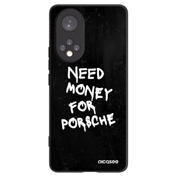 Picasee Huawei Nova 9 Hülle - Schwarzes Silikon - Black Dollar