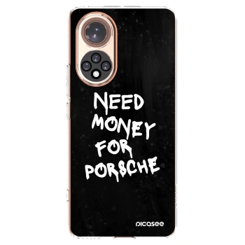 Picasee Huawei Nova 9 Hülle - Transparentes Silikon - Black Dollar